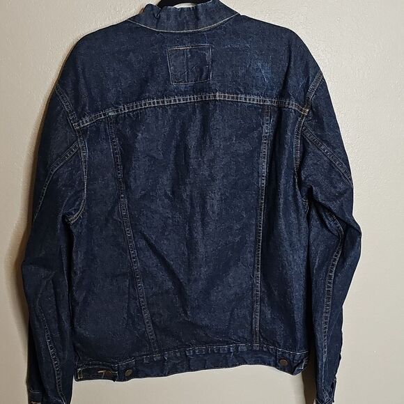 Levi's Dark Blue Denim Jacket - Picture 4 of 7